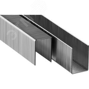 Скобы для степлера плоские 16 мм тип 53F, 5000 шт - фото 2