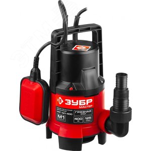 Изображение товара Насос дренажный для грязной воды НПГ-М1-400 ЗУБР, 400 Вт (шт)