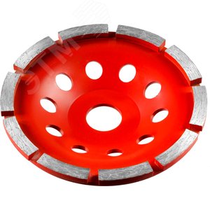 Чашка однорядная алмазная d 125 мм, Мастер - фото 2