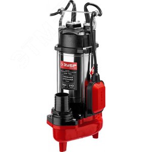 Изображение товара Насос фекальный НПФ-750 ЗУБР, 750 Вт (шт)