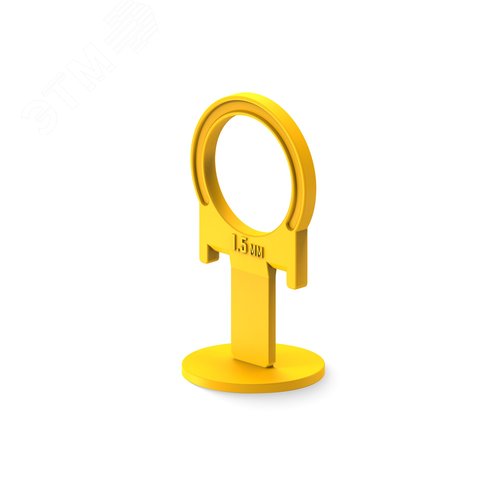 Система выравнивания плитки, зажим КОЛЬЦО, 1,5 мм, 100 шт, - фото 1