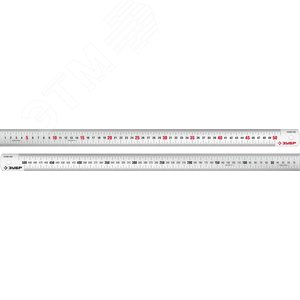 Изображение товара Линейка Про-50, усиленная нержавеющая 0.50 м, Профессионал (шт)