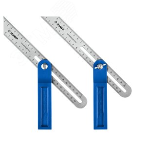 Малка 250 мм малка-угломер, пластиковый корпус, полотно с гравированной шкалой - фото 1