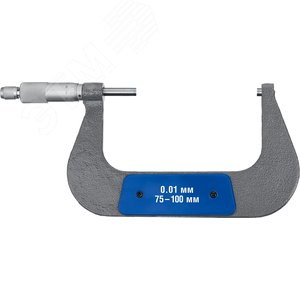 Микрометр ''Профессионал'' гладкий механический, МК 100, диапазон 75-100мм, шаг измерения 0,01мм - фото 2