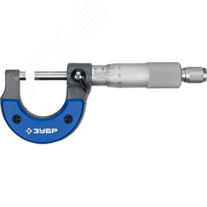 Микрометр ''Профессионал'' гладкий механический, МК 25, диапазон 0-25мм, шаг измерения 0,01мм - фото 1