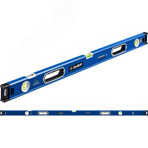 Уровень магнитный 2000 мм с рукоятками и зеркальным глазком Эксперт-М - фото 1