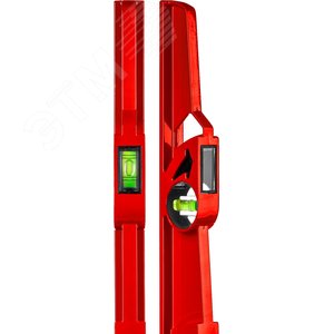 Рельс 600 мм, литой универсальный уровень с зеркальным глазком - фото 2