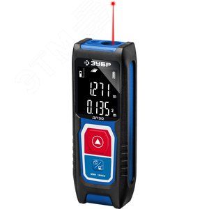 Изображение товара Дальномер лазерный ''ДЛ-30'', точность 3мм, дальность 30м, класс защиты IP54, Профессионал 34927 (шт)