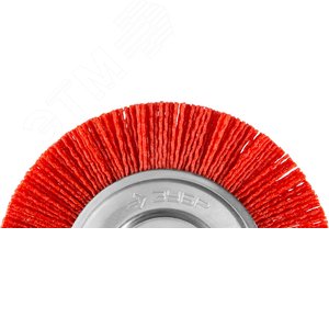 Щетка дисковая для дрели, нейлоновая проволока с абразивным покрытием, 63мм ''Профессионал''. - фото 2