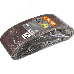 Лента шлифовальная 100х610 мм, P40, СТАНДАРТ, для ЛШМ, 5 шт. - фото 2