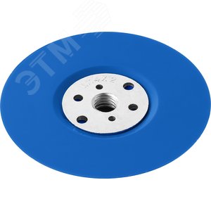 Тарелка опорная ''Профессионал'' пластиковая для УШМ под круг фибровый, d=125мм, посадка М14 - фото 2