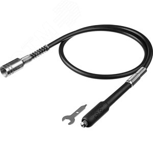 Гибкий вал с цанговым патроном, Д 1,6 - 3,2 мм, L - 1метр - фото 2