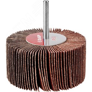 Изображение товара Круг шлифовальный лепестковый d 80X40 мм, P60, на шпильке d 6 мм, Профессионал (шт)