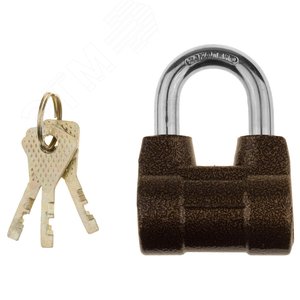 Замок навесной ''Мастер'' облегченный, дисковый механизм секрета, ключ 7 PIN, дужка d-10мм, 60мм - фото 2