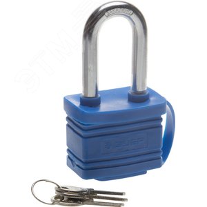 Изображение товара Замок ''ЭКСПЕРТ'' навесной всепогодный, удлиненная дужка, 50мм (шт)