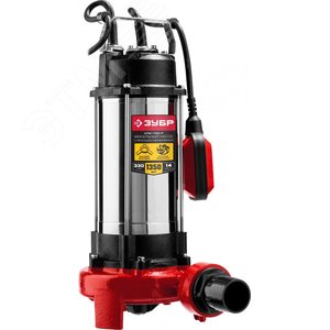 Изображение товара Насос фекальный с режущим механизмом НПФ-1350-Р ЗУБР, 1350 Вт (шт)