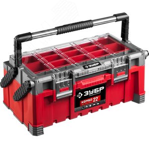 Ящик-органайзер для инструмента ''КОМБО-22'' пластиковый, Профессионал - фото 1