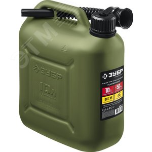 Канистра пластиковая усиленная двухсекционная 10 л, ПРОФЕССИОНАЛ - фото 1