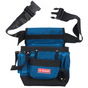 Изображение товара Сумка - пояс ''ЭКСПЕРТ'' одинарная, держатель для молотка, 9 карманов (шт)