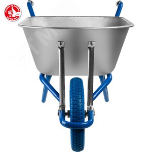 Тачка садово-строительная одноколесная ПТ-100 90 л 180 кг - фото 2