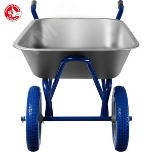 Тачка строительная двухколесная ПТ-300 110 л 240 кг - фото 2