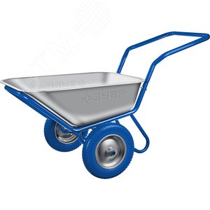 Изображение товара Тачка строительная двухколесная ПТ-500 110 л 260 кг П-образная ручка (шт)