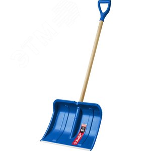 Изображение товара Лопата снеговая АЛЯСКА 500 мм пластиковая с алюмин (шт)