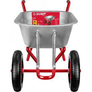 Тачка садово-строительная двухколесная Т-21 90 л 180 кг - фото 2