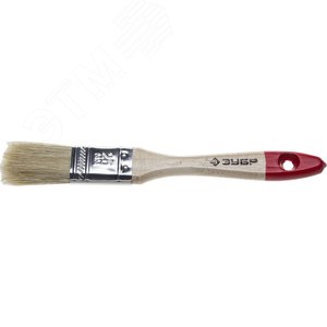 Кисть плоская ''УНИВЕРСАЛ-СТАНДАРТ '', натуральная щетина, деревянная ручка, 25мм
