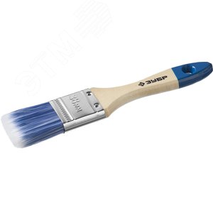 Изображение товара Кисть плоская ''АКВА-МАСТЕР'', искусственная щетина, деревянная ручка, 38мм (шт)