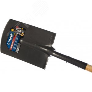 Лопата ''ФАВОРИТ'' штыковая прямоугольная, деревянный черенок, Профессионал - фото 3