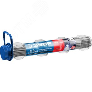 Электроды УОНИ 13/55 с основным покрытием, d 3.0x350 мм, 1,2 кг в ПВХ тубе, Профессионал. - фото 1