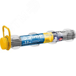 Изображение товара Электроды ЗОК-46 рутил-целлюлозный, d 3.0x350 мм, 1,5 кг в ПВХ тубе, Профессионал. (упак)