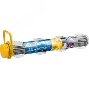 Изображение товара Электроды ЗОК-46 рутил-целлюлозный, d 4.0x350 мм, 1,5 кг в ПВХ тубе, Профессионал. (упак)