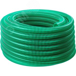Изображение товара Шланг напорно-всасывающий со спиралью ПВХ, 3 атм, 25мм х 30м (шт)