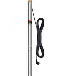 Изображение товара Насос скважинный центробежный НСЦ-100-135 ЗУБР, 180 0 Вт, 135 м, корпус нерж.сталь (шт)