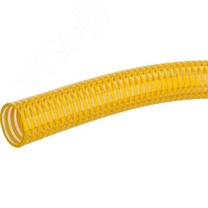 Шланг напорно-всасывающий со спиралью ПВХ, 10 атм, 19мм х 30м - фото 2