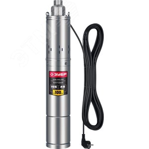 Изображение товара Насос скважинный винтовой НСВ-100-155 ЗУБР, 1300 Вт, 155 м, корпус нерж.сталь (шт)