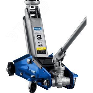 Домкрат подкатной с поворотной ручкой Профессионал Т-70 3т 130-410мм - фото 2