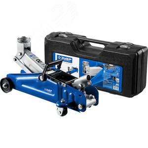 Домкрат Т-30-K 2т 135-330мм подкатной гидравлический в кейсе, Профессионал - фото 1