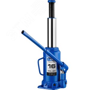 Домкрат бутылочный гидравлический 16т, 228-465мм, Профессионал - фото 2