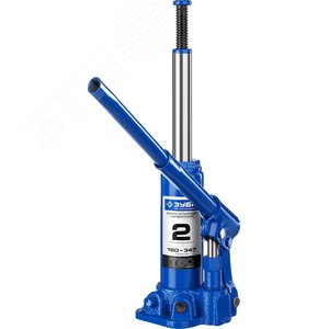 Домкрат бутылочный гидравлический 2т, 180-347мм, Профессионал - фото 2