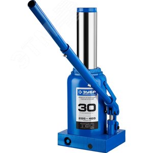 Домкрат бутылочный гидравлический 30т, 285-465мм, Профессионал - фото 2