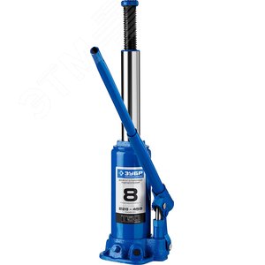 Домкрат бутылочный гидравлический 8т, 228-459мм, Профессионал - фото 2