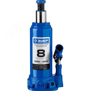 Домкрат бутылочный гидравлический 8т, 228-459мм, Профессионал - фото 3