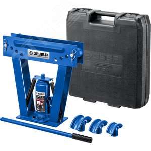 Трубогиб гидравлический вертикальный ручной в кейсе, ТВГ-8-K 1/2-1'' 8т Профессионал - фото 1