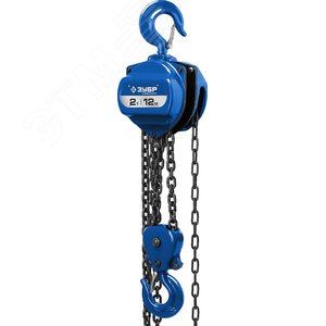 Таль цепная ''ТШ-2-12'' шестеренная, Профессионал 43083-2, 2т / 12м - фото 1
