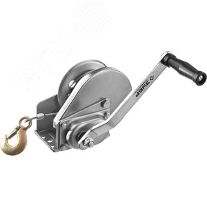 Лебедка ручная барабанная ''Профессионал'', подъемная, тросовая, 0,5т, 8м - фото 1