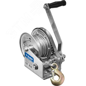 Лебедка ручная барабанная ''Профессионал'', подъемная, тросовая, 0,5т, 8м - фото 2