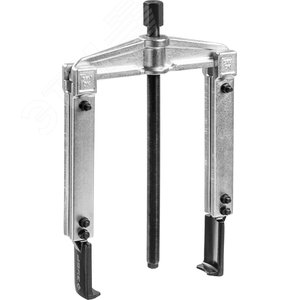 Съемник раздвижной 2-захватный с тонкими захватами, 215 мм, Профессионал - фото 1